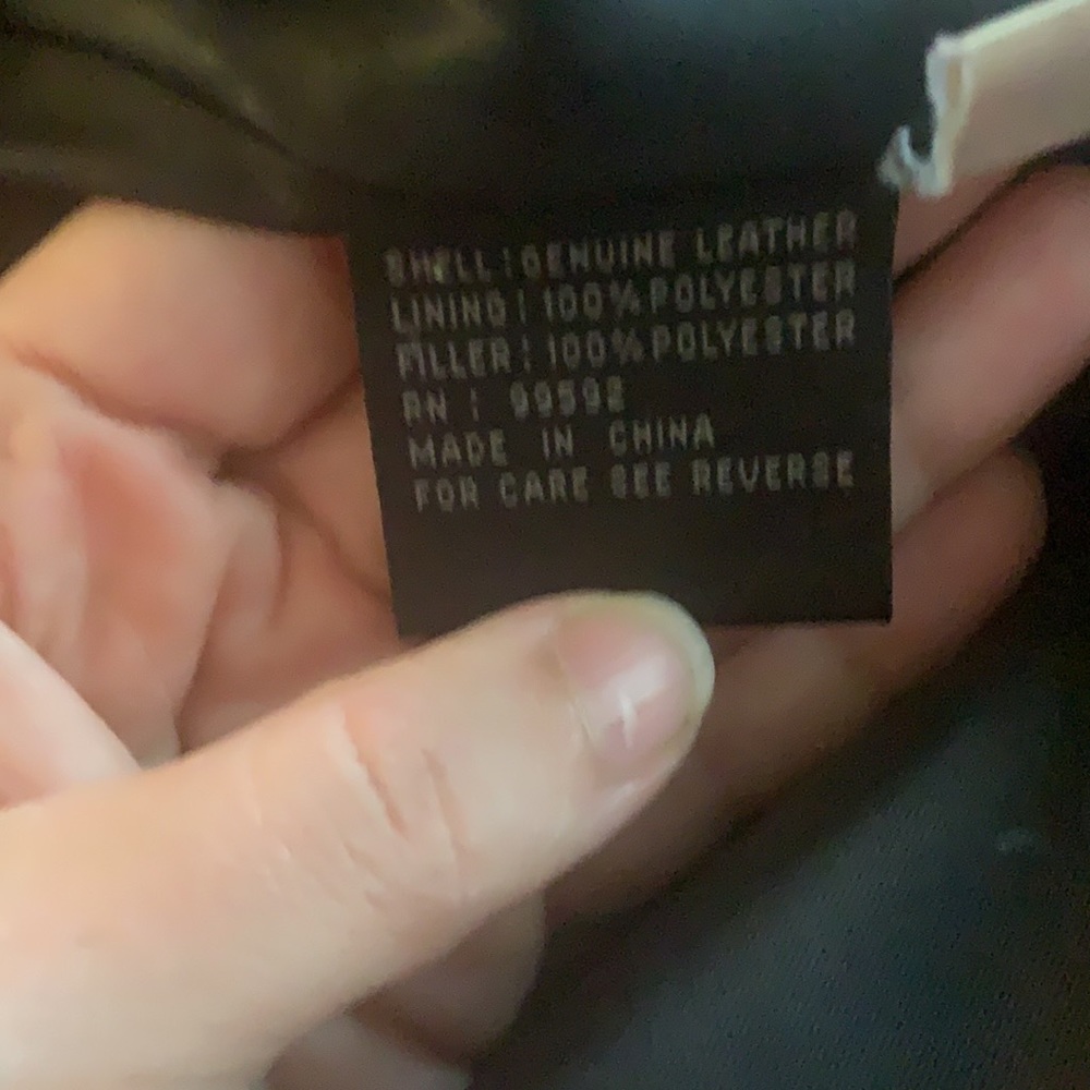 Perry Ellis leather jacket - Picture 8 of 9
